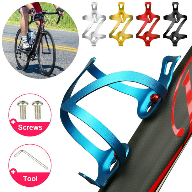 1x Mountain Bike Cycling Alloy Kettle Rack Cup Water Bottle Cage Holder Chic&#co